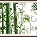 Bird in bamboo (/)
