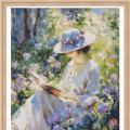Woman reading ()