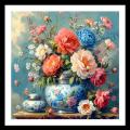 Peony vase ()