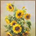 Sunflower vase ()