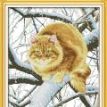 Fat cat on the tree (/)