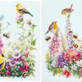 Birds and flower (/)