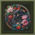 Cat of flowers ()