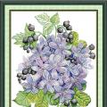 Purple blossom (/)
