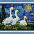 Goose at the night (/)