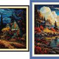 Cottage painting (/)