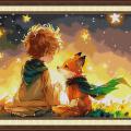 Boy with dog (/)