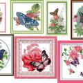 Butterflies and flower (/)