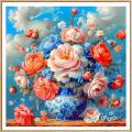 Peony vase ()