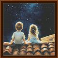 Under the starry ()