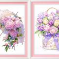 Peony and tulip ()