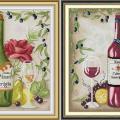 White and red wine (/)