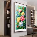 Peony blooming ()