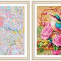 Flower and bird ()