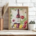 White and red wine (/)