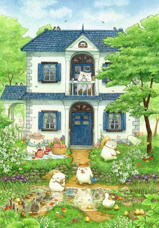 ٻҾ2 ͧԹ : Little white bear villa ()