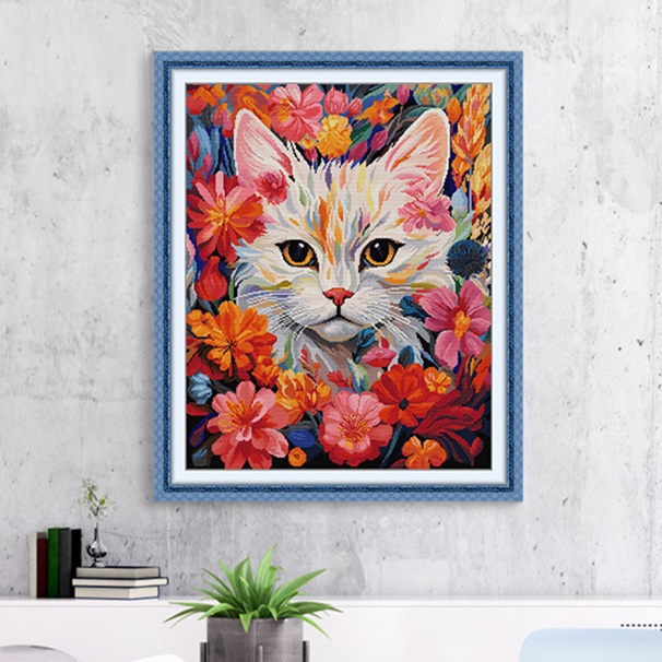 ٻҾ2 ͧԹ : Cat in the flowers (/)