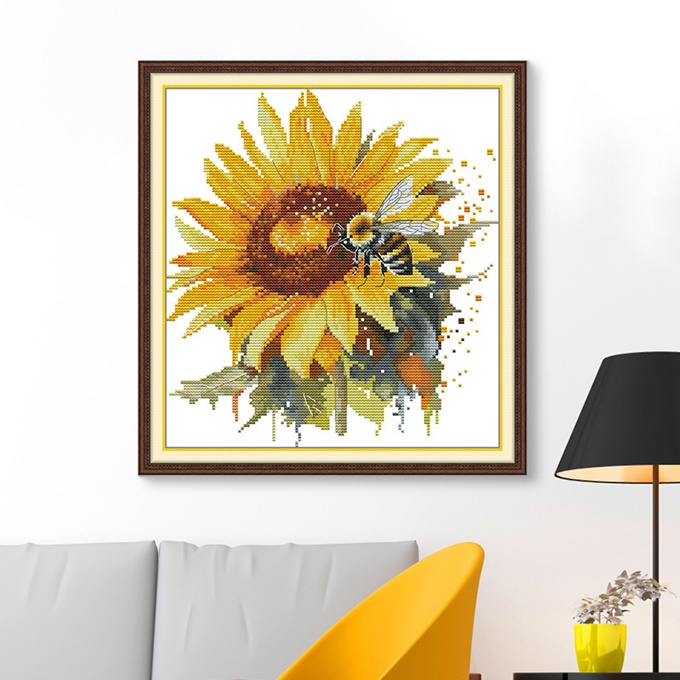 ٻҾ2 ͧԹ : Sunflower and bee (/)