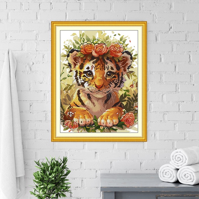 ٻҾ2 ͧԹ : Tiger with flowers (/)