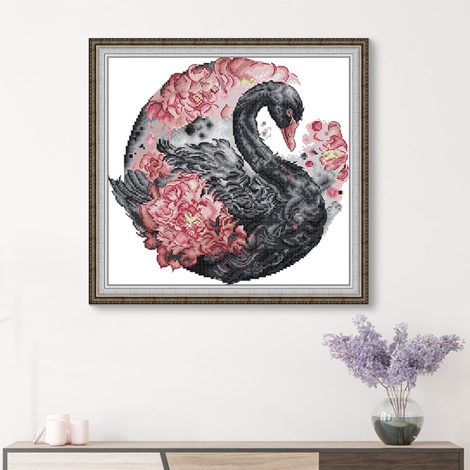 ٻҾ2 ͧԹ : Black swan and peony (/)