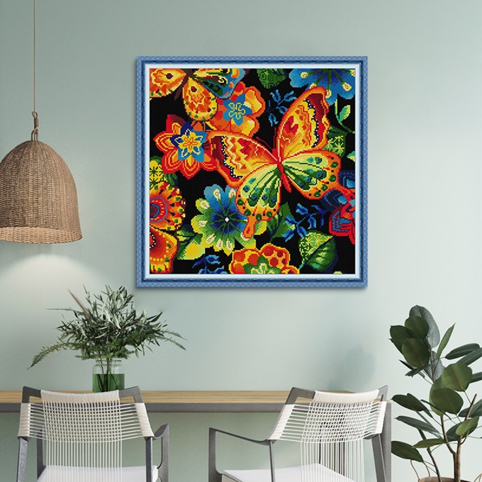 รูปภาพที่#2 ของสินค้า : Butterfly and flower (ไม่พิมพ์/พิมพ์ลาย) รูปภาพที่2 ของสินค้า : Butterfly and flower (ไม่พิมพ์/พิมพ์ลาย)