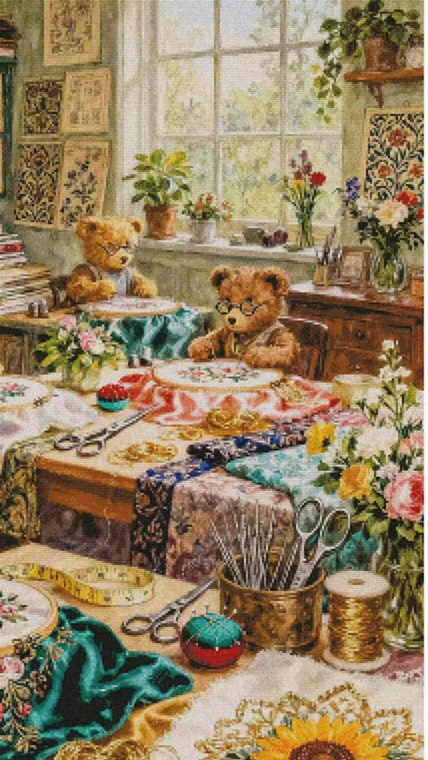 รูปภาพที่#2 ของสินค้า : Bear Embroidery (พิมพ์ลาย) รูปภาพที่2 ของสินค้า : Bear Embroidery (พิมพ์ลาย)