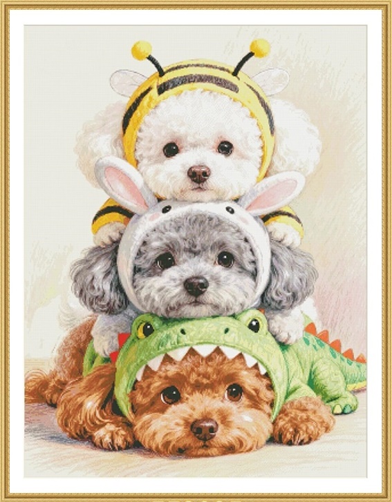 �ٻ�Ҿ���2 �ͧ�Թ��� : Dog and cat stacking (��������)