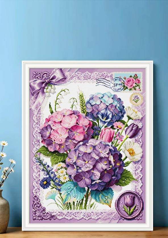 �ٻ�Ҿ���2 �ͧ�Թ��� : Hydrangea Stationery (��������)