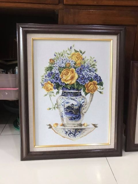 ٻҾ3 ͧԹ : Vase of yellow roses (/)