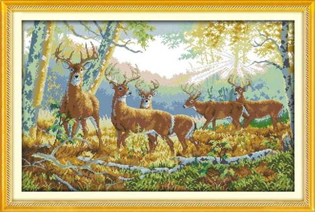 ٻҾ3 ͧԹ : Deer in forest (/)