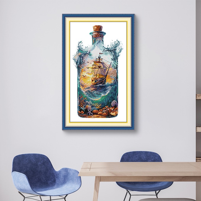 ٻҾ3 ͧԹ : Sailboat in bottle (/)