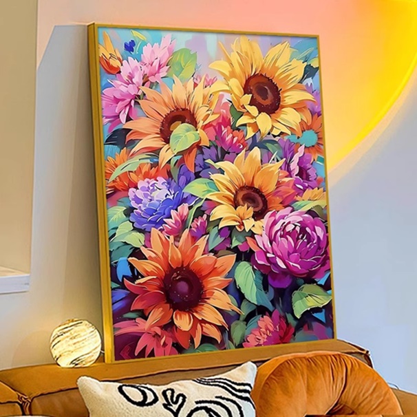 ٻҾ3 ͧԹ : Colorful sunflower ()