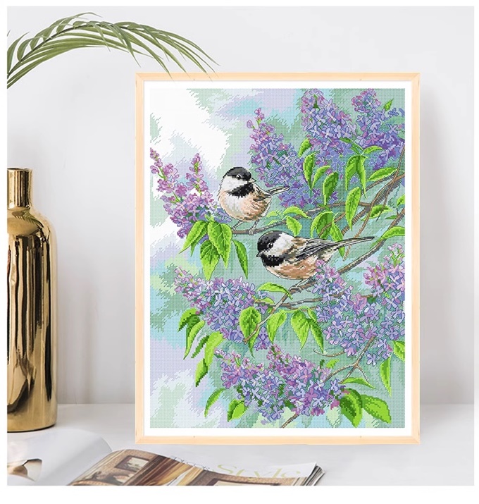 ٻҾ3 ͧԹ : Bird and lilac ()