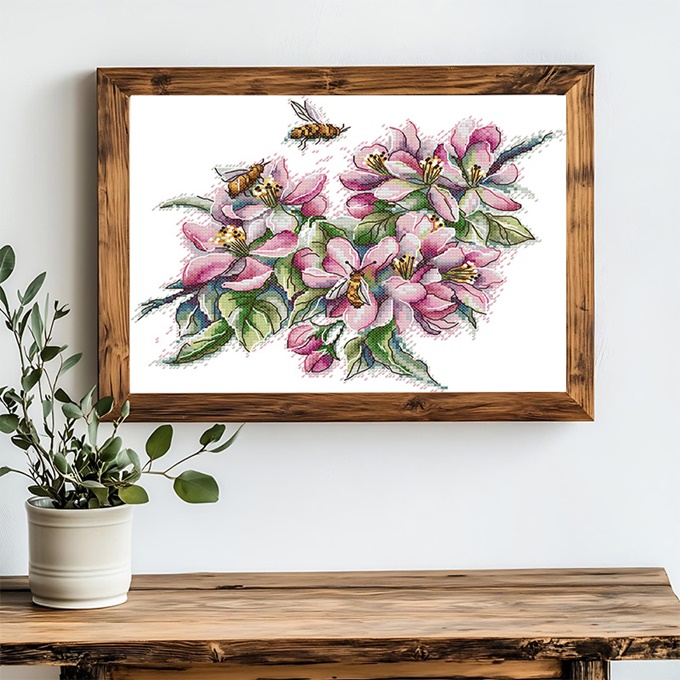 รูปภาพที่#3 ของสินค้า : Flower, bees, butterflies, berries (ไม่พิมพ์/พิมพ์ลาย) รูปภาพที่3 ของสินค้า : Flower, bees, butterflies, berries (ไม่พิมพ์/พิมพ์ลาย)