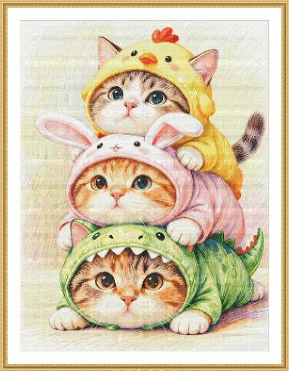 �ٻ�Ҿ���3 �ͧ�Թ��� : Dog and cat stacking (��������)