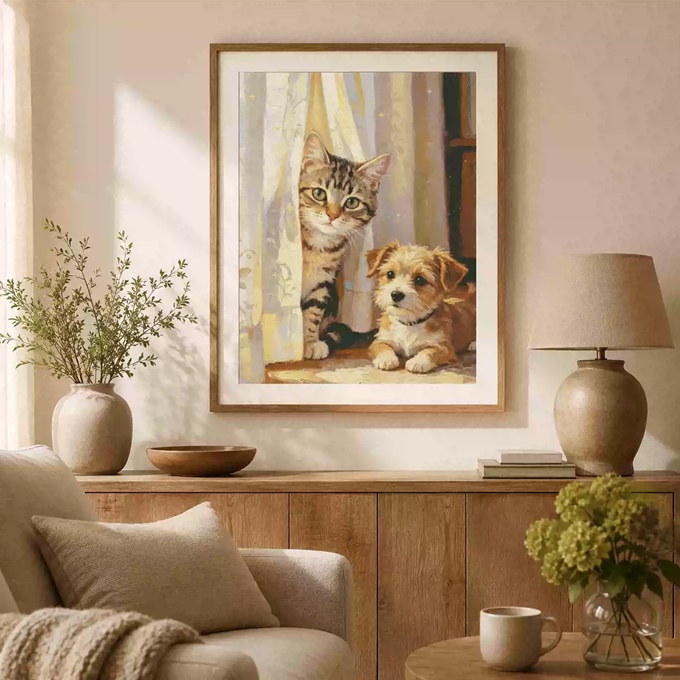 �ٻ�Ҿ���3 �ͧ�Թ��� : Cat and dog (��������)