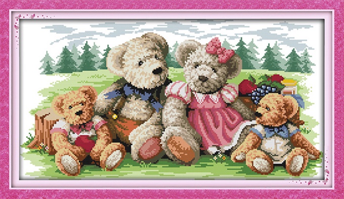 ٻҾ4 ͧԹ : Teddy family (/)