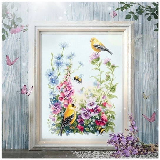ٻҾ4 ͧԹ : Birds and flower (/)