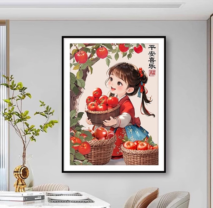 ٻҾ4 ͧԹ : Girl and apple ()