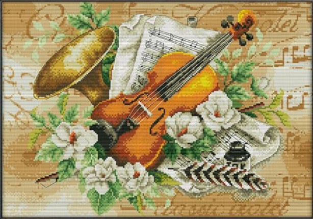 ٻҾ5 ͧԹ : Violin & Flower (/)