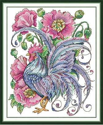 ٻҾ5 ͧԹ : Rooster in flower (/)