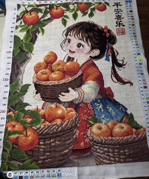 �ٻ�Ҿ���5 �ͧ�Թ��� : Girl and apple (��������)